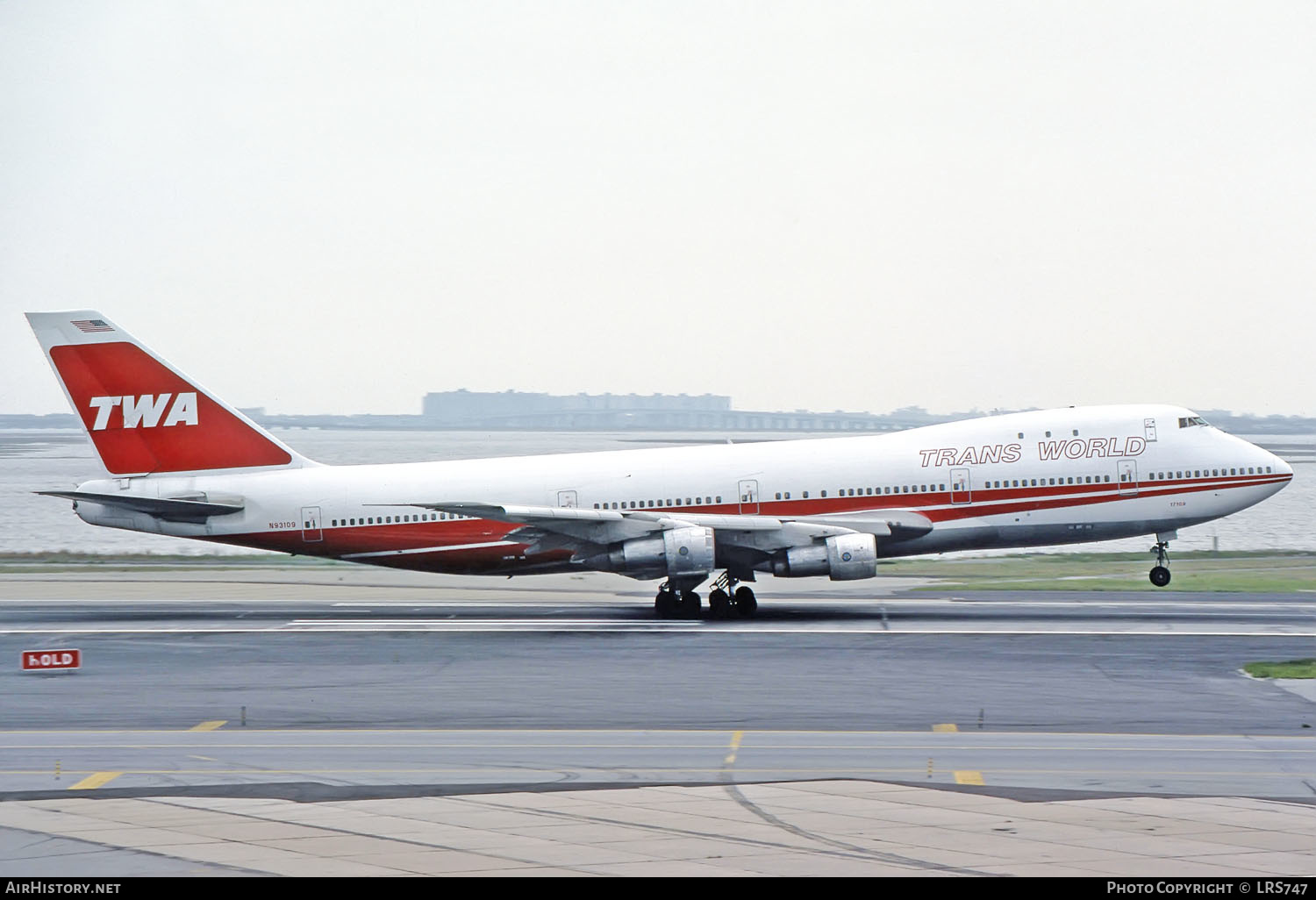 Aircraft Photo of N93109 | Boeing 747-131 | Trans World Airlines - TWA | AirHistory.net #261701