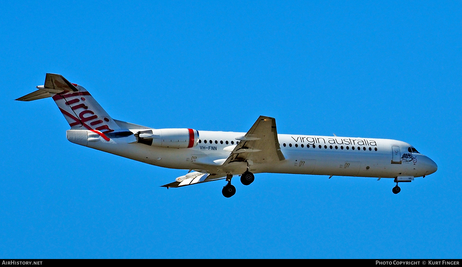 Aircraft Photo of VH-FNN | Fokker 100 (F28-0100) | Virgin Australia Regional Airlines | AirHistory.net #261704