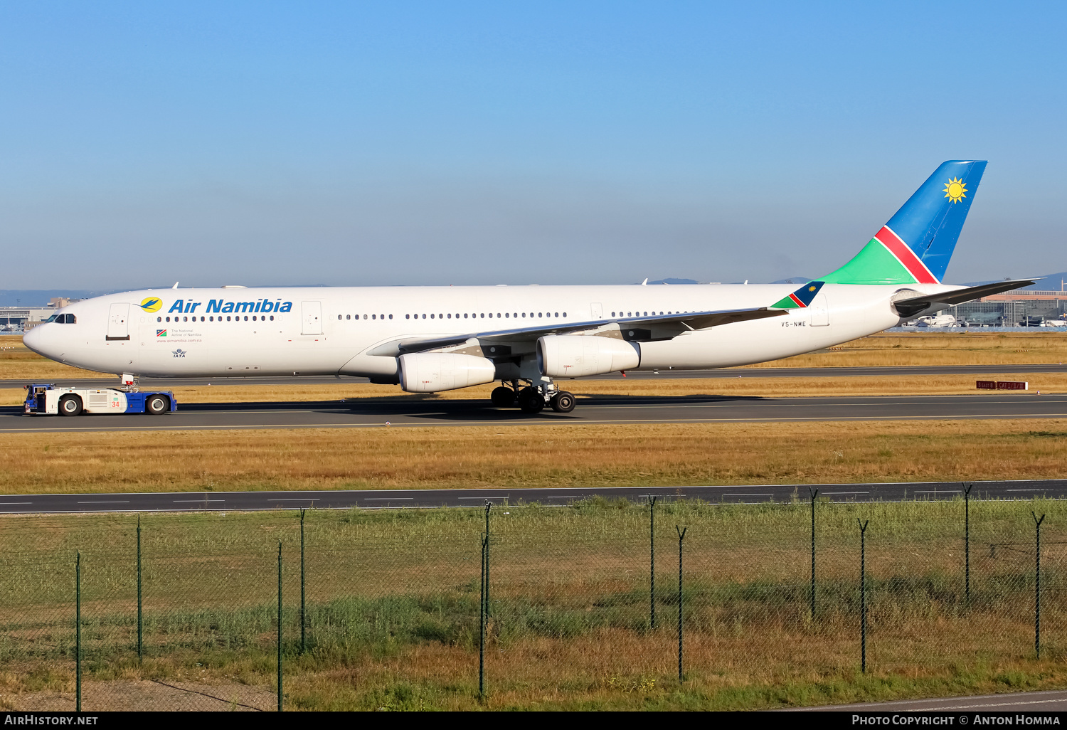 Aircraft Photo of V5-NME | Airbus A340-311 | Air Namibia | AirHistory.net #261715