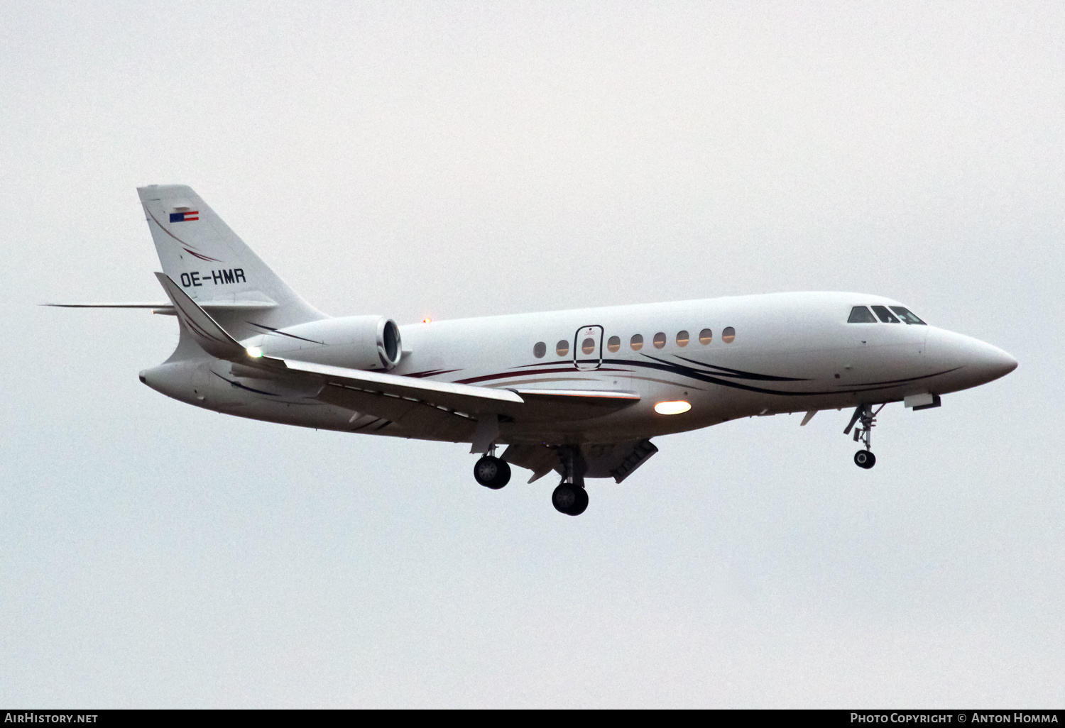 Aircraft Photo of OE-HMR | Dassault Falcon 2000LX | AirHistory.net #261735