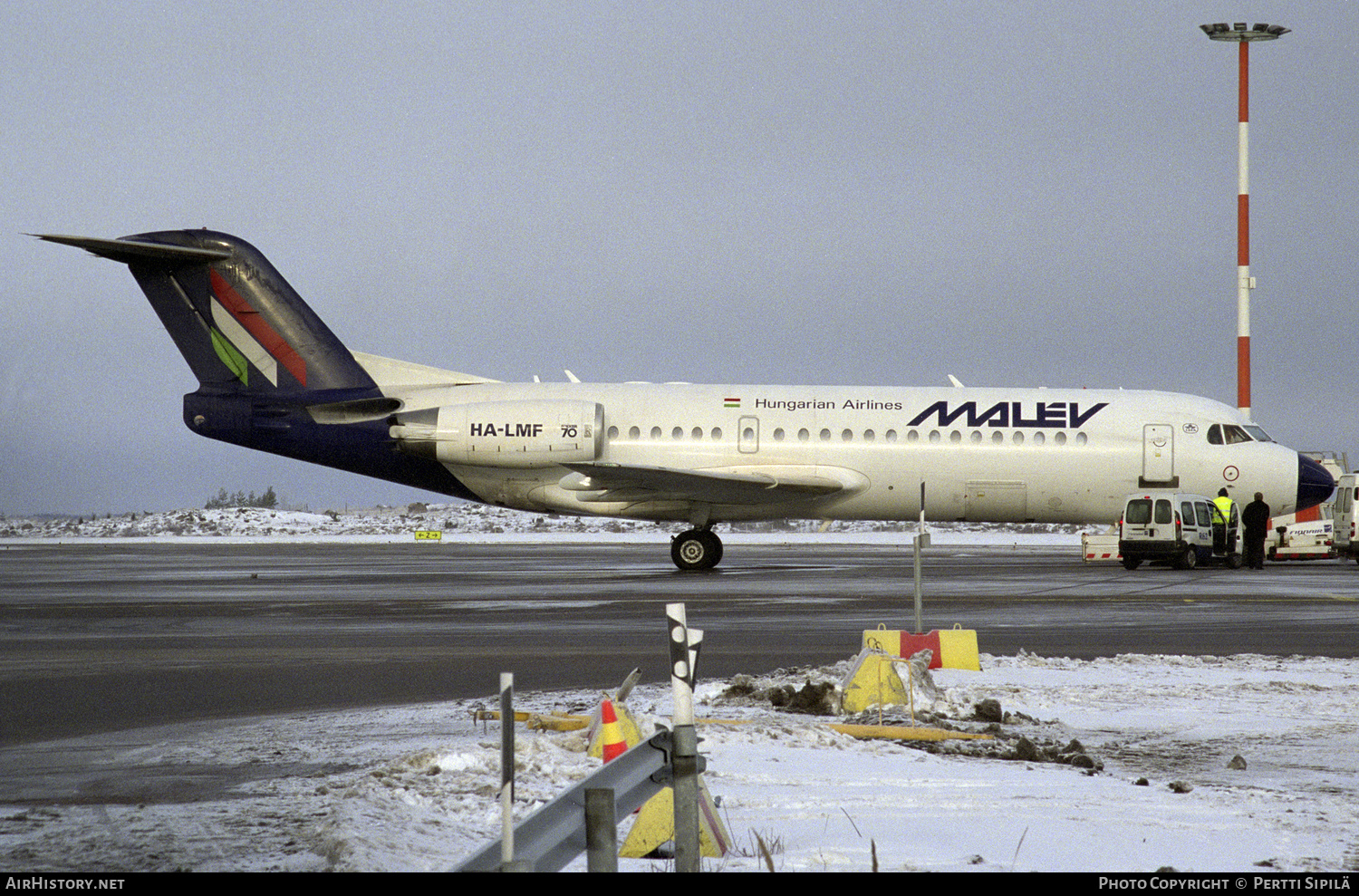 Aircraft Photo of HA-LMF | Fokker 70 (F28-0070) | Malév - Hungarian Airlines | AirHistory.net #261760