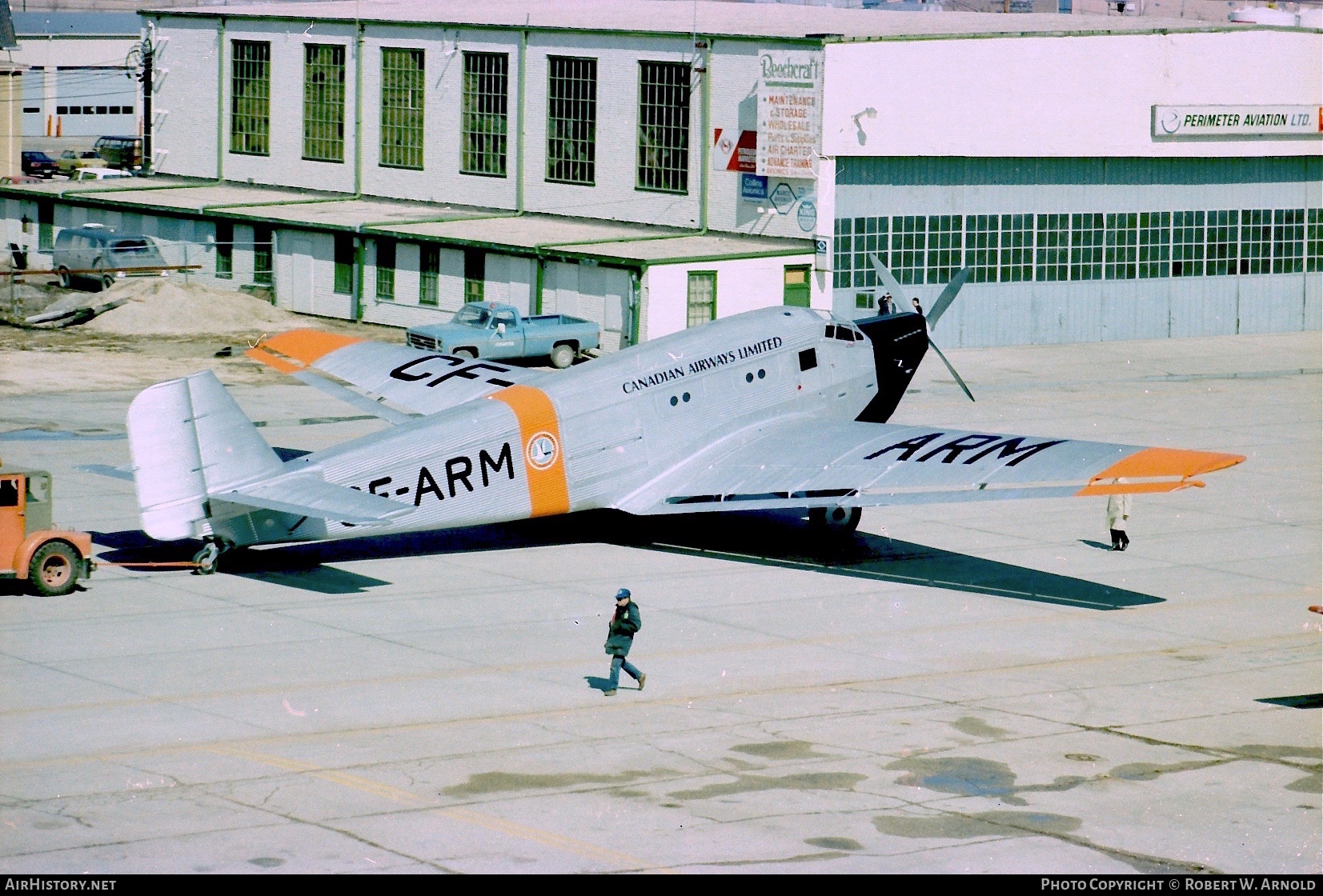 Aircraft Photo of CF-ARM | Junkers Ju 52/1m | Canadian Airways | AirHistory.net #261775