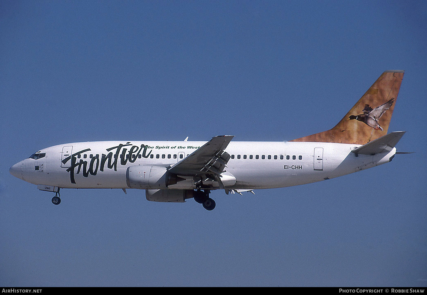 Aircraft Photo of EI-CHH | Boeing 737-317 | Frontier Airlines | AirHistory.net #261785