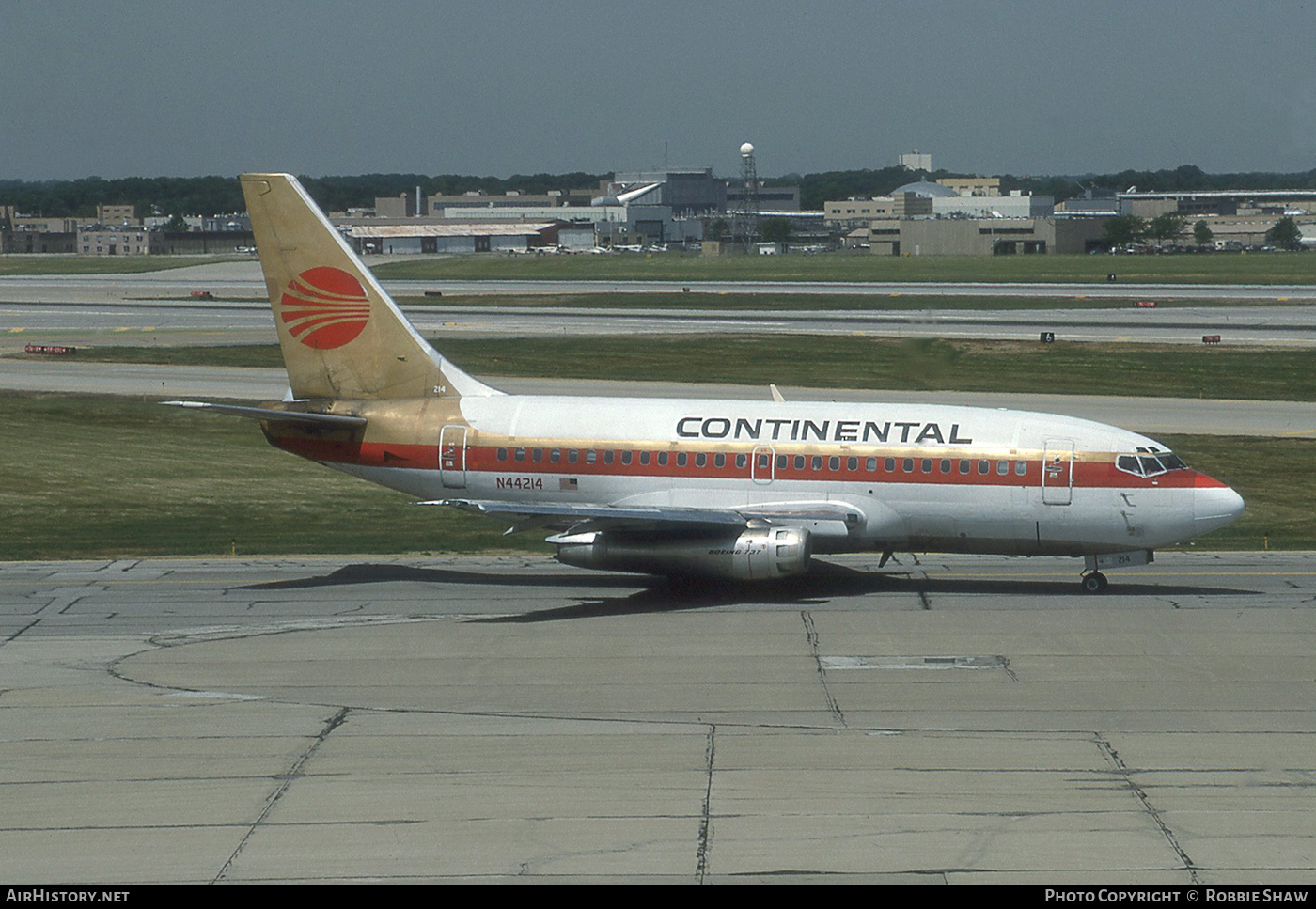 Aircraft Photo of N44214 | Boeing 737-130 | Continental Airlines | AirHistory.net #261799