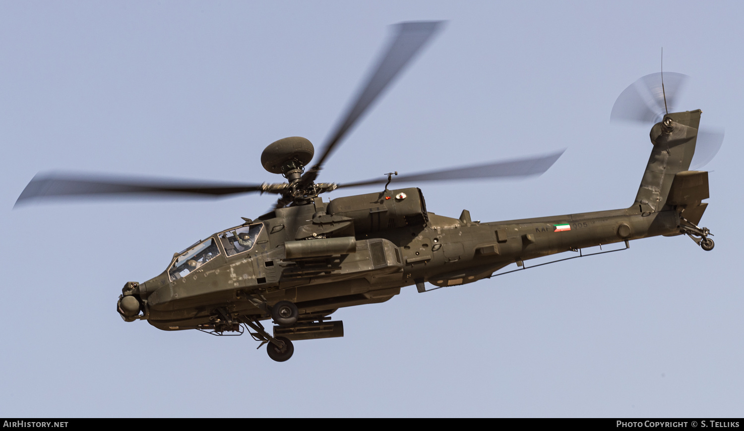 Aircraft Photo of KAF-005 | Boeing AH-64D Apache Longbow | Kuwait - Air Force | AirHistory.net #261800
