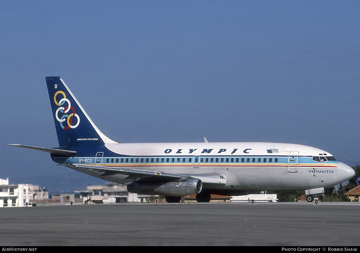 Aircraft Photo of SX-BCD | Boeing 737-284/Adv | Olympic | AirHistory.net #261801