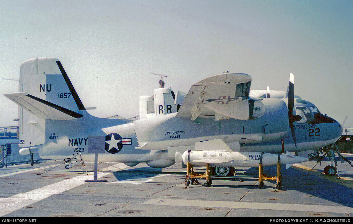 Aircraft Photo of 151657 | Grumman S-2E Tracker | VS-23 | AirHistory.net #261804