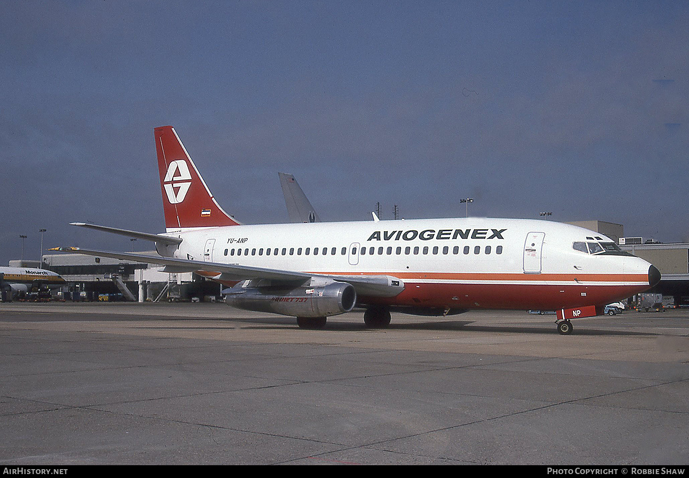 Aircraft Photo of YU-ANP | Boeing 737-2K3/Adv | Aviogenex | AirHistory.net #261805