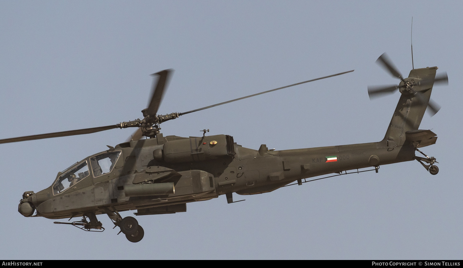 Aircraft Photo of KAF-006 | Boeing AH-64D Apache | Kuwait - Air Force | AirHistory.net #261811