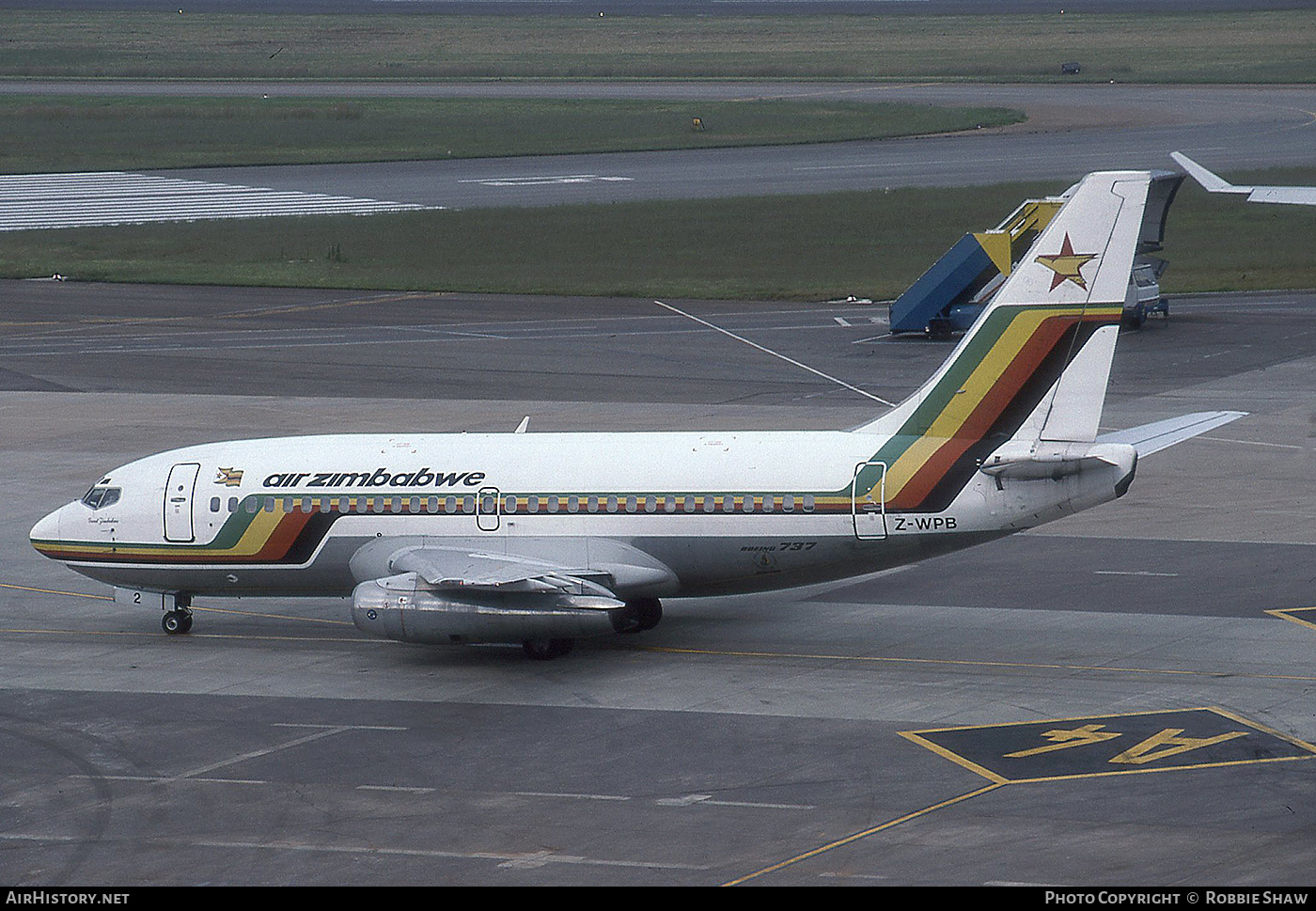 Aircraft Photo of Z-WPB | Boeing 737-2N0/Adv | Air Zimbabwe | AirHistory.net #261828