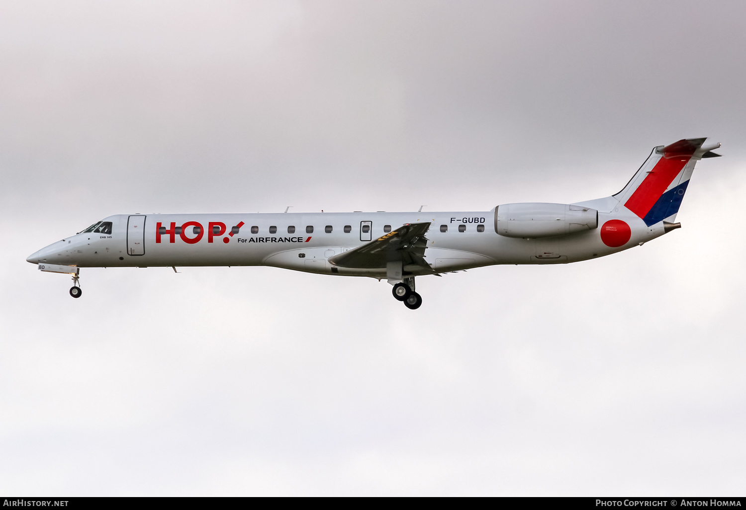 Aircraft Photo of F-GUBD | Embraer ERJ-145MP (EMB-145MP) | Hop! | AirHistory.net #261832