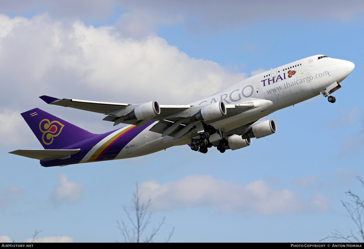 Aircraft Photo of HS-TGJ | Boeing 747-4D7(BCF) | Thai Cargo | AirHistory.net #261833