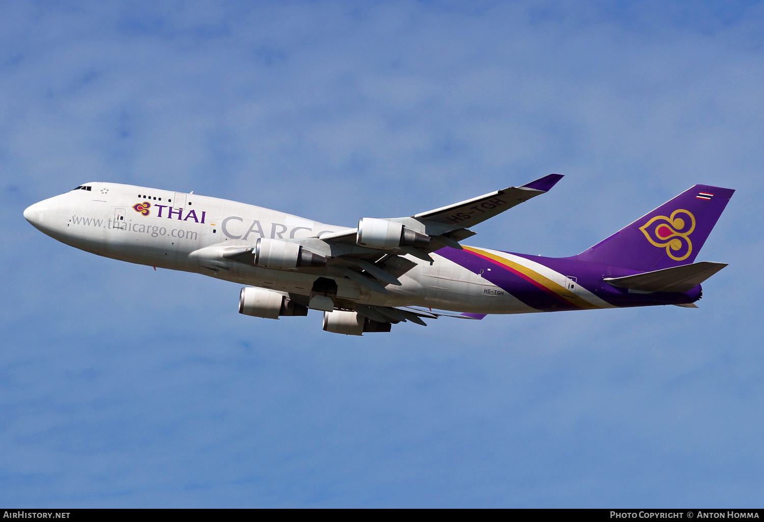 Aircraft Photo of HS-TGH | Boeing 747-4D7(BCF) | Thai Cargo | AirHistory.net #261836
