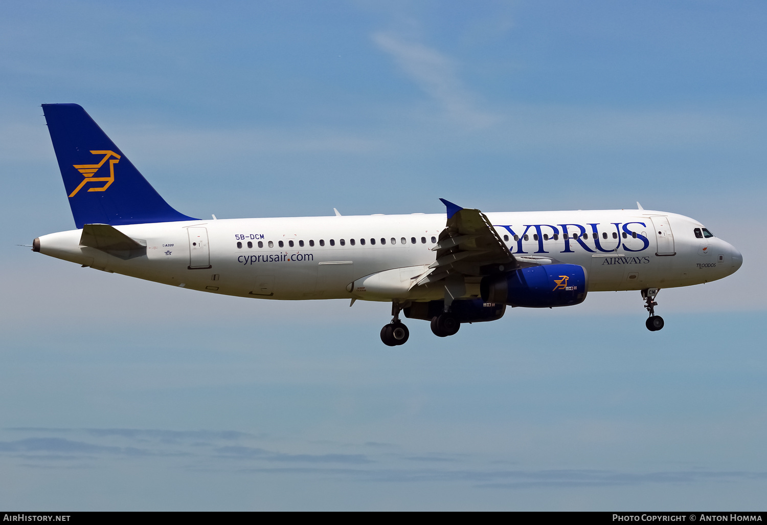 Aircraft Photo of 5B-DCM | Airbus A320-232 | Cyprus Airways | AirHistory.net #261837