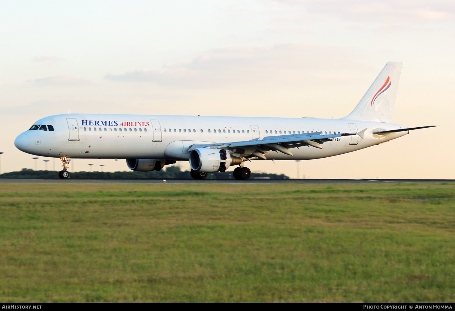 Aircraft Photo of F-GYAN | Airbus A321-111 | Hermes Airlines | AirHistory.net #261844