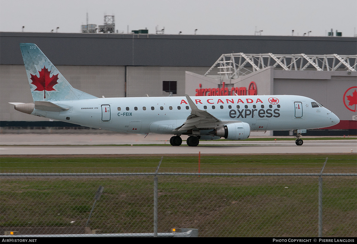 Aircraft Photo of C-FEIX | Embraer 175LR (ERJ-170-200LR) | Air Canada Express | AirHistory.net #261861