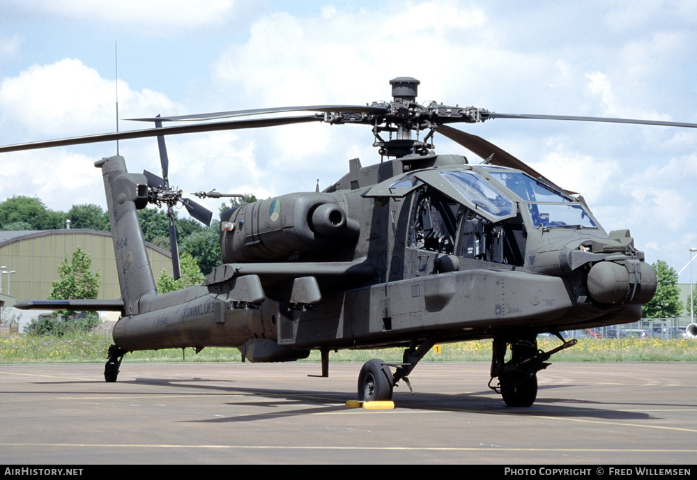Aircraft Photo of Q-04 | Boeing AH-64D Apache | Netherlands - Air Force | AirHistory.net #261904
