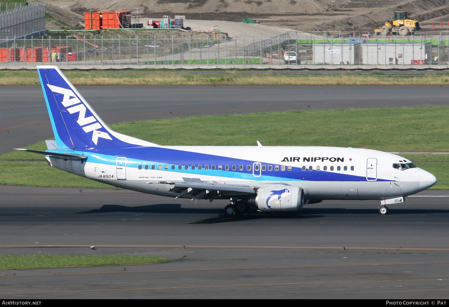 Aircraft Photo of JA8504 | Boeing 737-54K | Air Nippon - ANK | AirHistory.net #261922