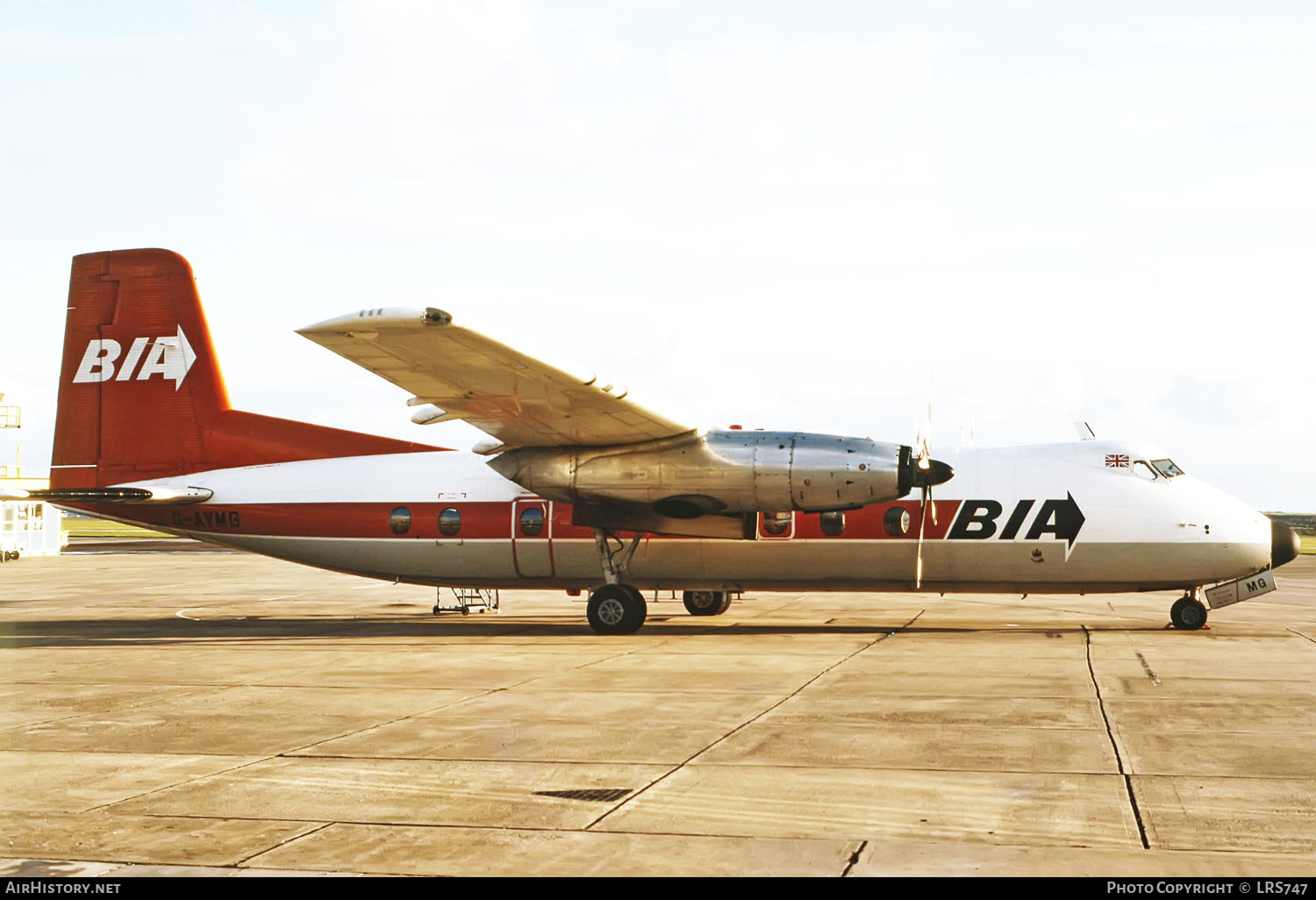 Aircraft Photo of G-AYMG | Handley Page HPR-7 Herald 213 | British Island Airways - BIA | AirHistory.net #261926