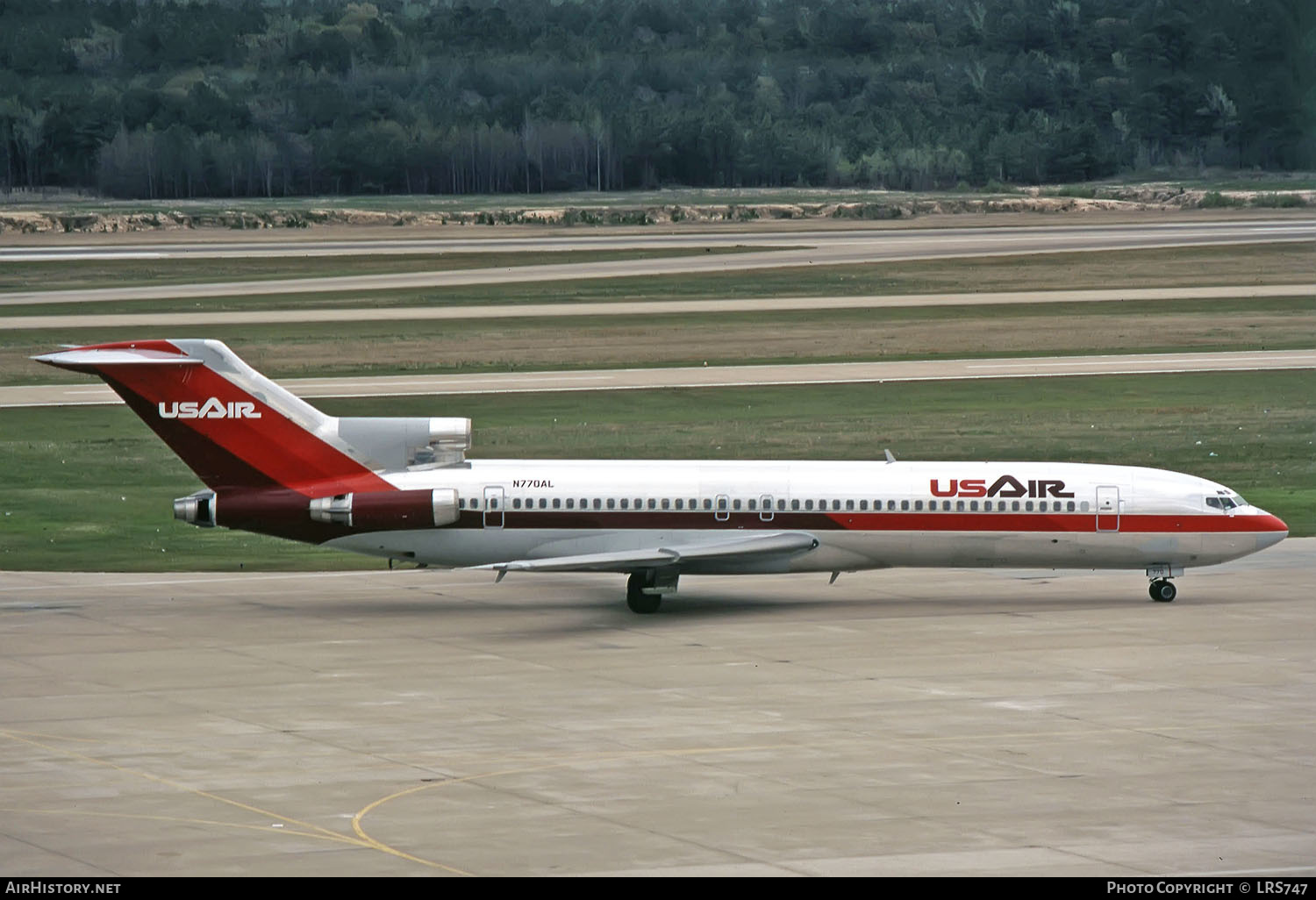 Aircraft Photo of N770AL | Boeing 727-2B7/Adv | USAir | AirHistory.net #261942