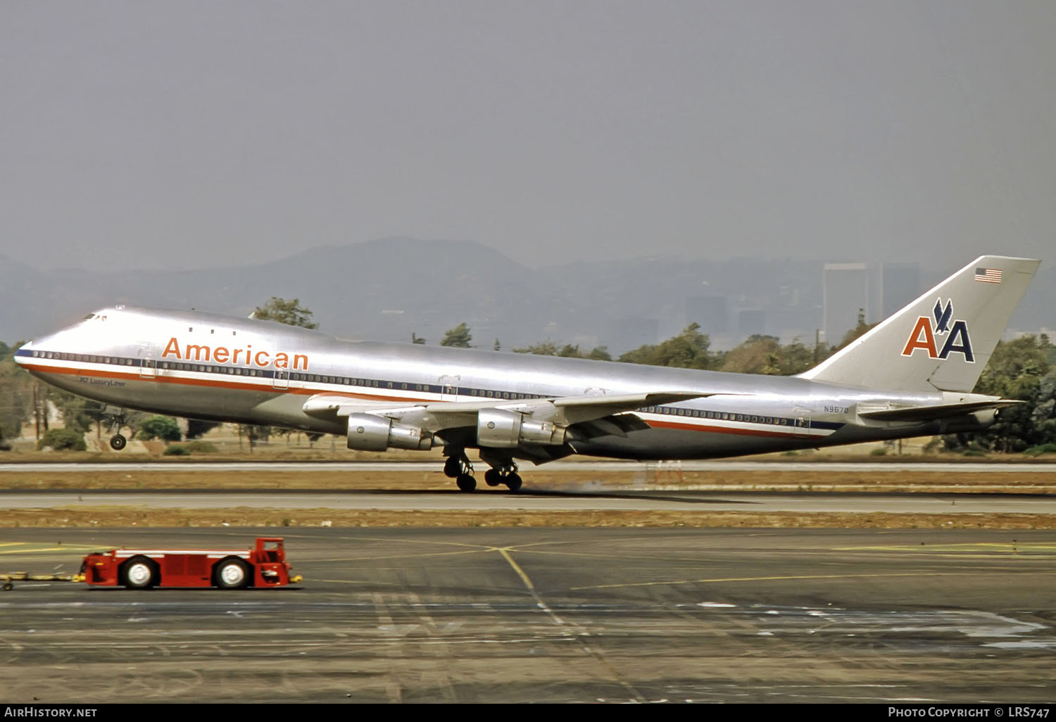 Aircraft Photo of N9670 | Boeing 747-123 | American Airlines | AirHistory.net #261944