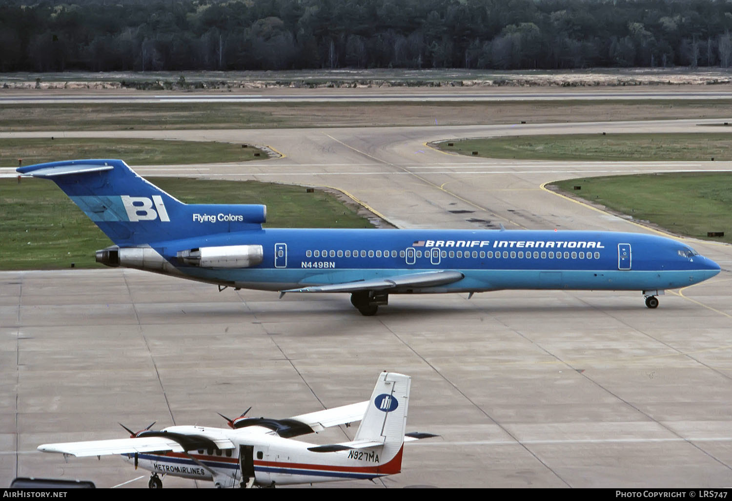 Aircraft Photo of N449BN | Boeing 727-227/Adv | Braniff International Airways | AirHistory.net #261956