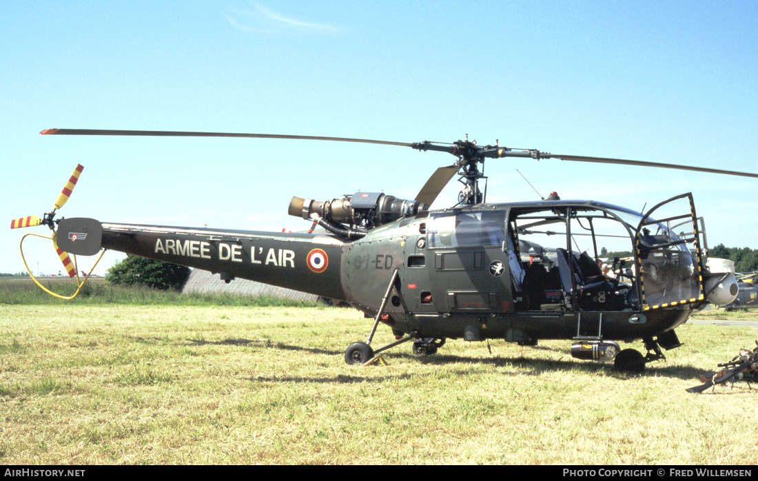 Aircraft Photo of 2041 | Aerospatiale SA-319B Alouette III Astazou | France - Air Force | AirHistory.net #261971