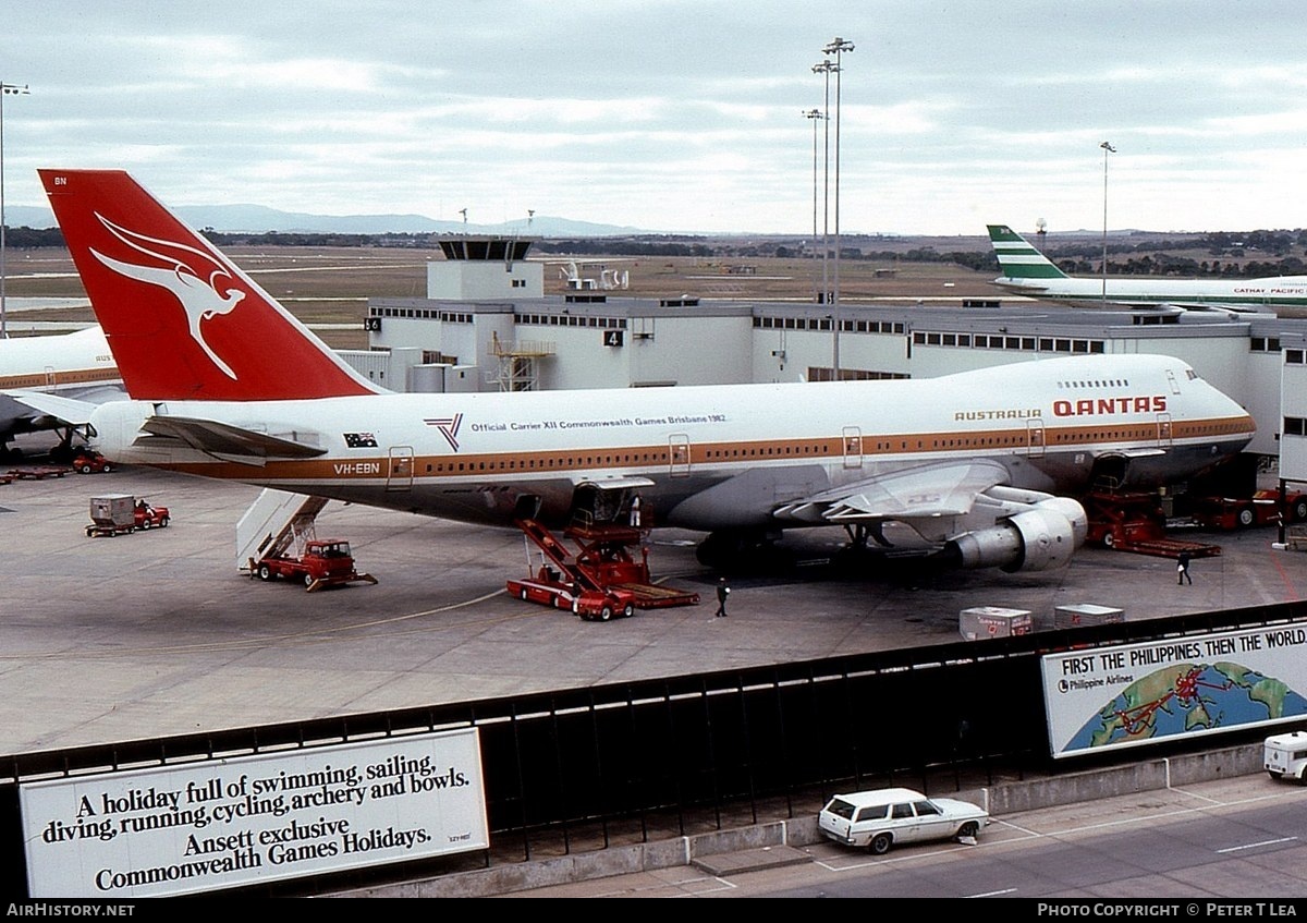 Aircraft Photo of VH-EBN | Boeing 747-238B | Qantas | AirHistory.net #261978