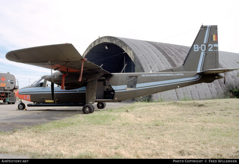 Aircraft Photo of B-02 | Britten-Norman BN-2A-21 Islander | Belgium - Army | AirHistory.net #261981