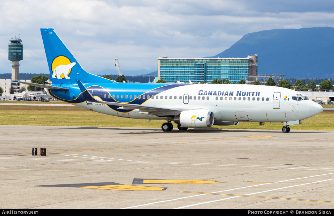 Aircraft Photo of C-GCNZ | Boeing 737-36Q | Canadian North | AirHistory.net #261987