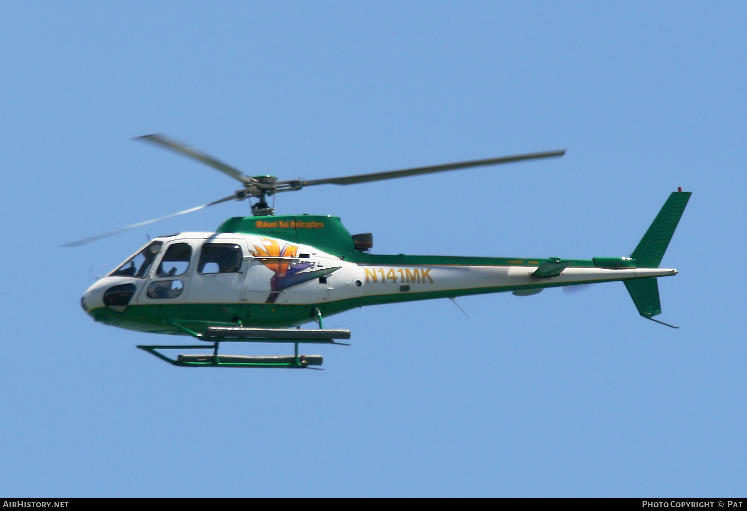 Aircraft Photo of N141MK | Eurocopter AS-350BA Ecureuil | Makani Kai Helicopters | AirHistory.net #261992