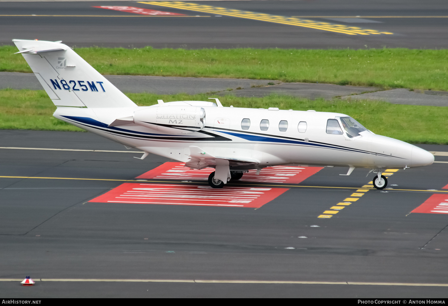 Aircraft Photo of N825MT | Cessna 525 CitationJet M2 | AirHistory.net #261995