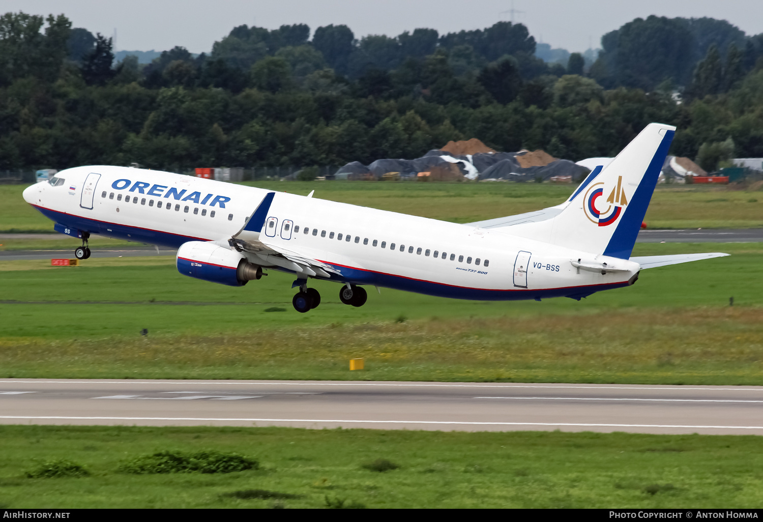 Aircraft Photo of VQ-BSS | Boeing 737-8AS | Orenair | AirHistory.net #261996