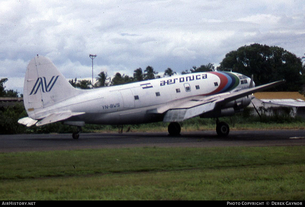 Aircraft Photo of YN-BWS | Curtiss C-46F Commando | Aeronica | AirHistory.net #262007