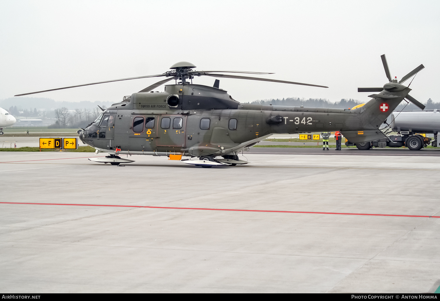 Aircraft Photo of T-342 | Eurocopter TH98 Cougar (AS-532UL) | Switzerland - Air Force | AirHistory.net #262010