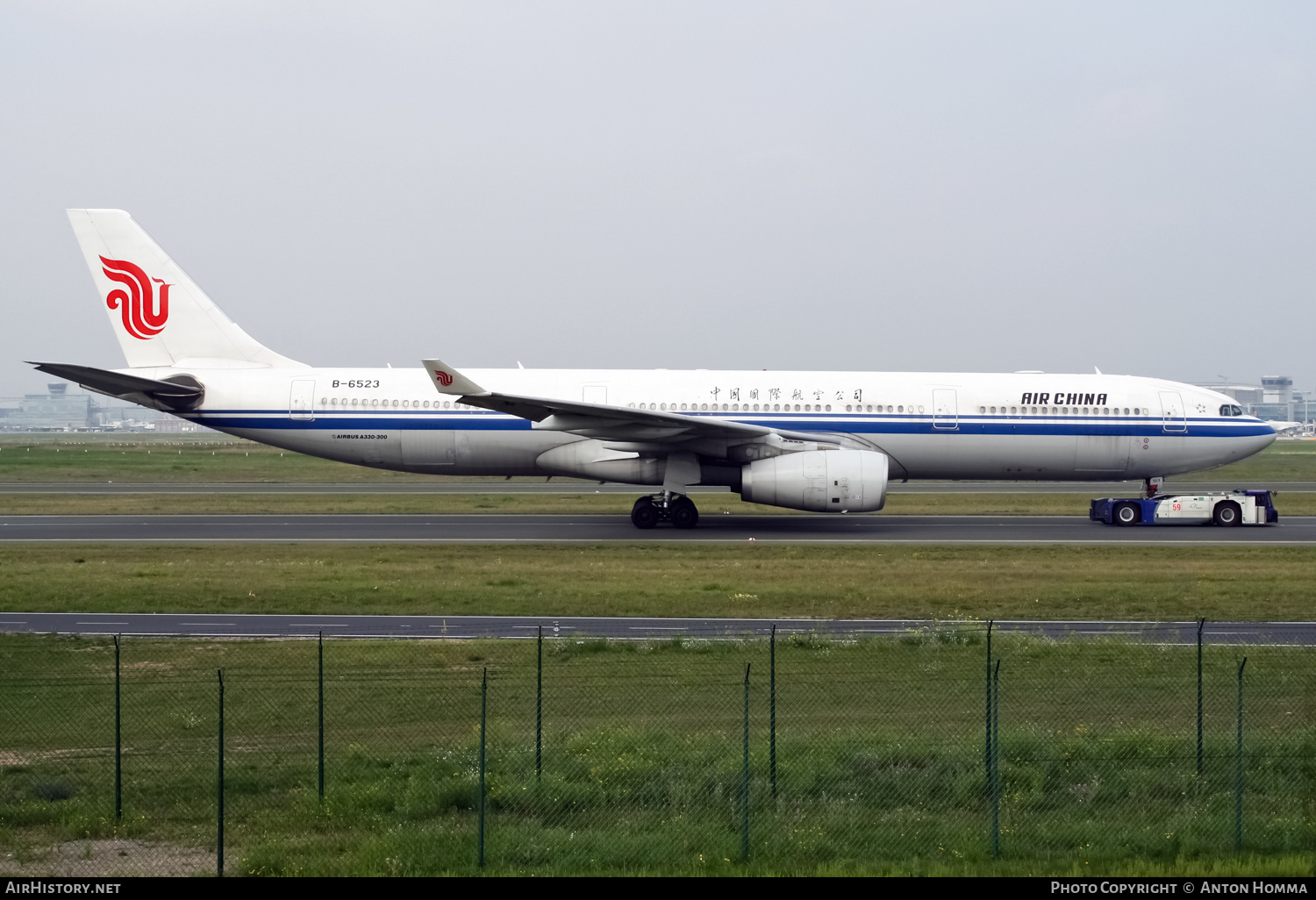 Aircraft Photo of B-6523 | Airbus A330-343E | Air China | AirHistory.net #262022