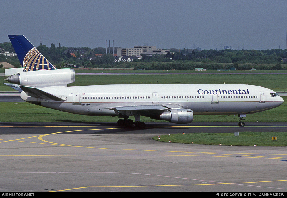 Aircraft Photo of N68060 | McDonnell Douglas DC-10-30 | Continental Airlines | AirHistory.net #262035