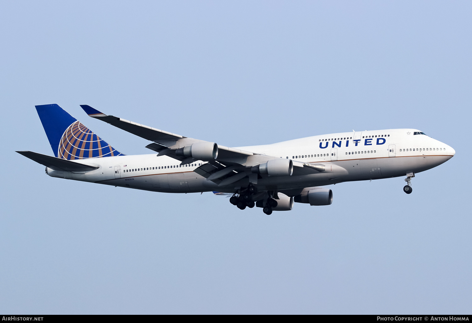 Aircraft Photo of N180UA | Boeing 747-422 | United Airlines | AirHistory.net #262062