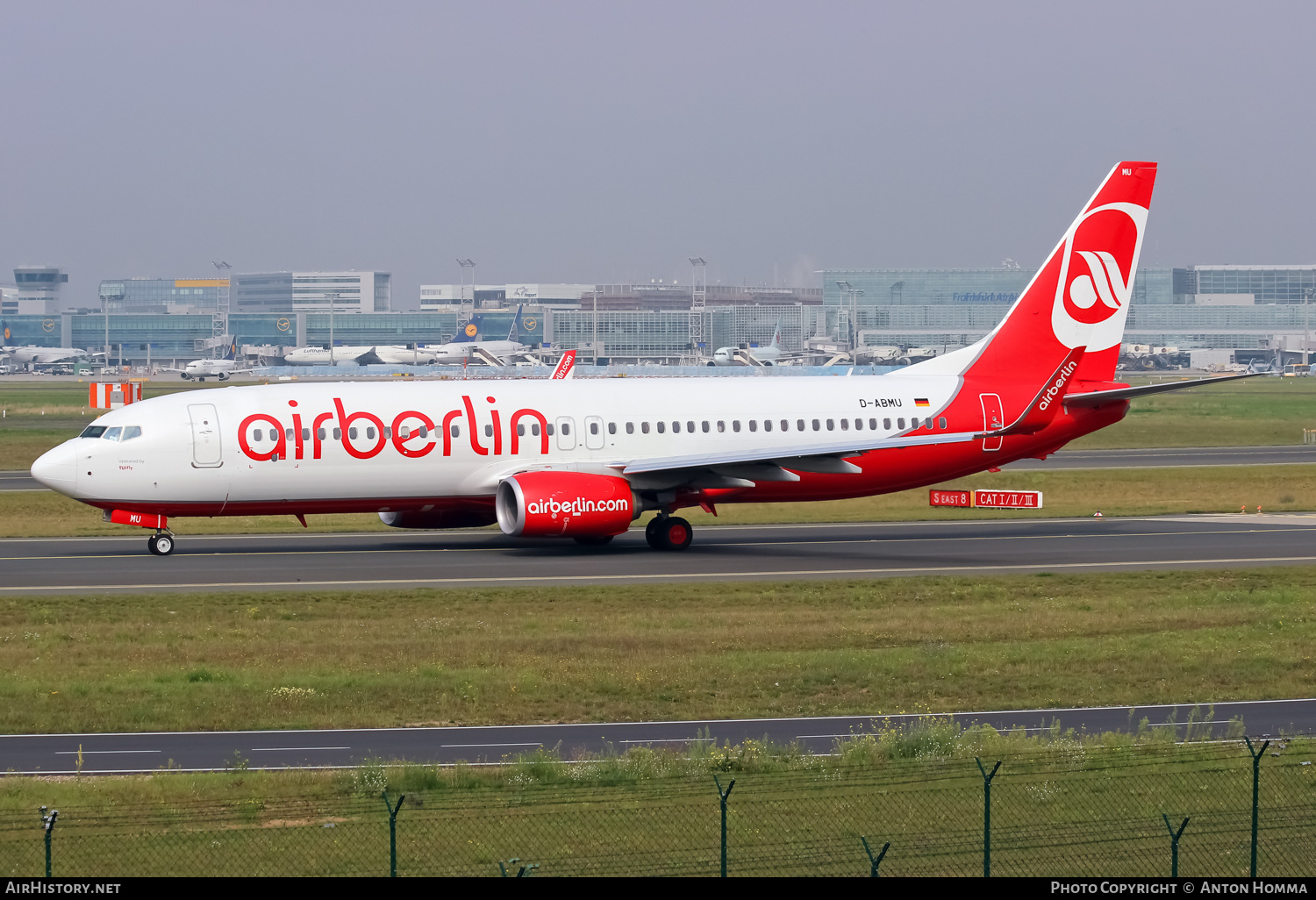 Aircraft Photo of D-ABMU | Boeing 737-86J | Air Berlin | AirHistory.net #262063