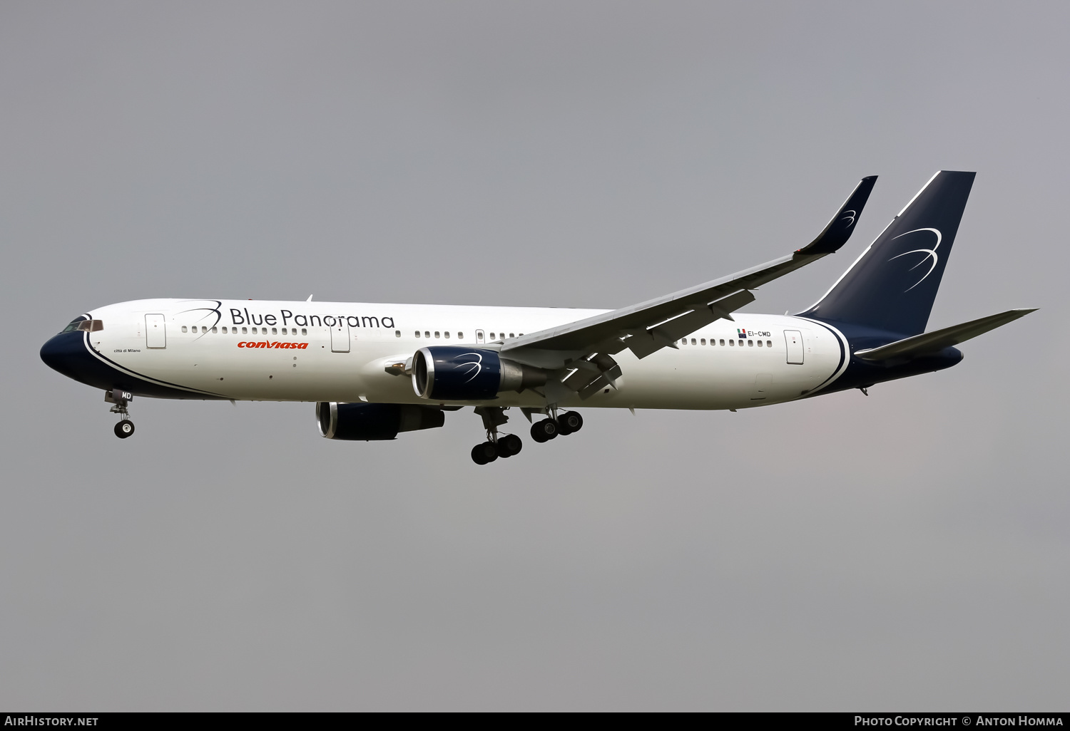 Aircraft Photo of EI-CMD | Boeing 767-324/ER | Blue Panorama Airlines | AirHistory.net #262064