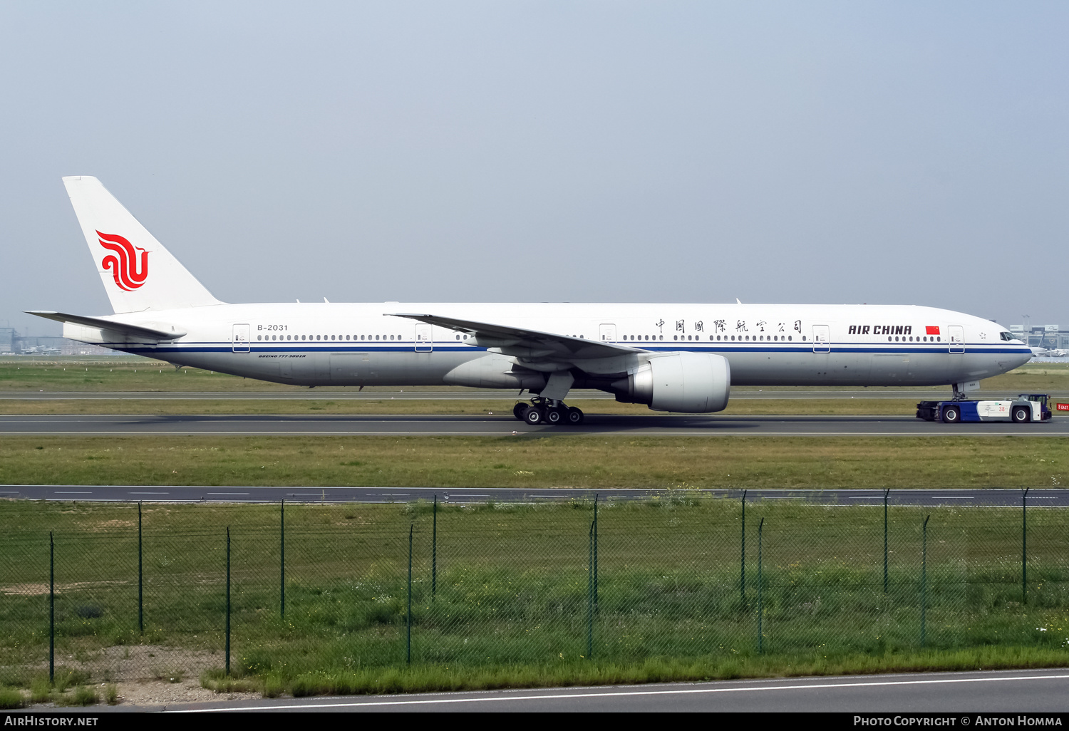 Aircraft Photo of B-2031 | Boeing 777-39L/ER | Air China | AirHistory.net #262079