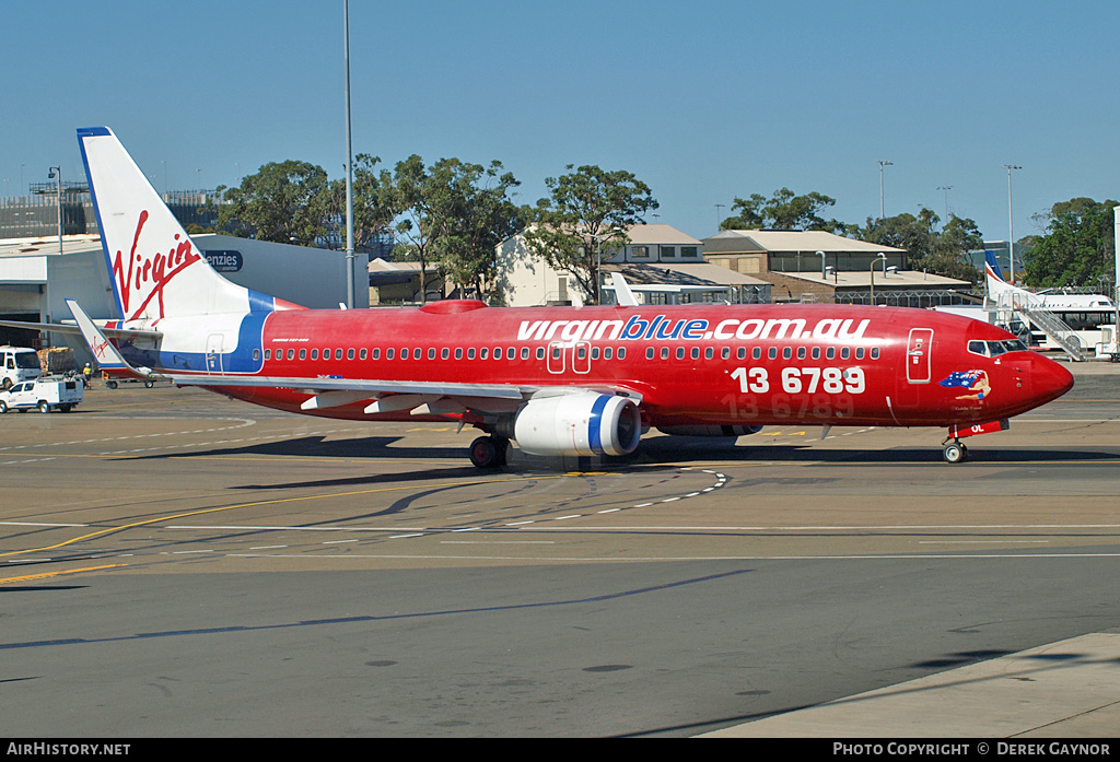 Aircraft Photo of VH-VOL | Boeing 737-8FE | Virgin Blue Airlines | AirHistory.net #262084