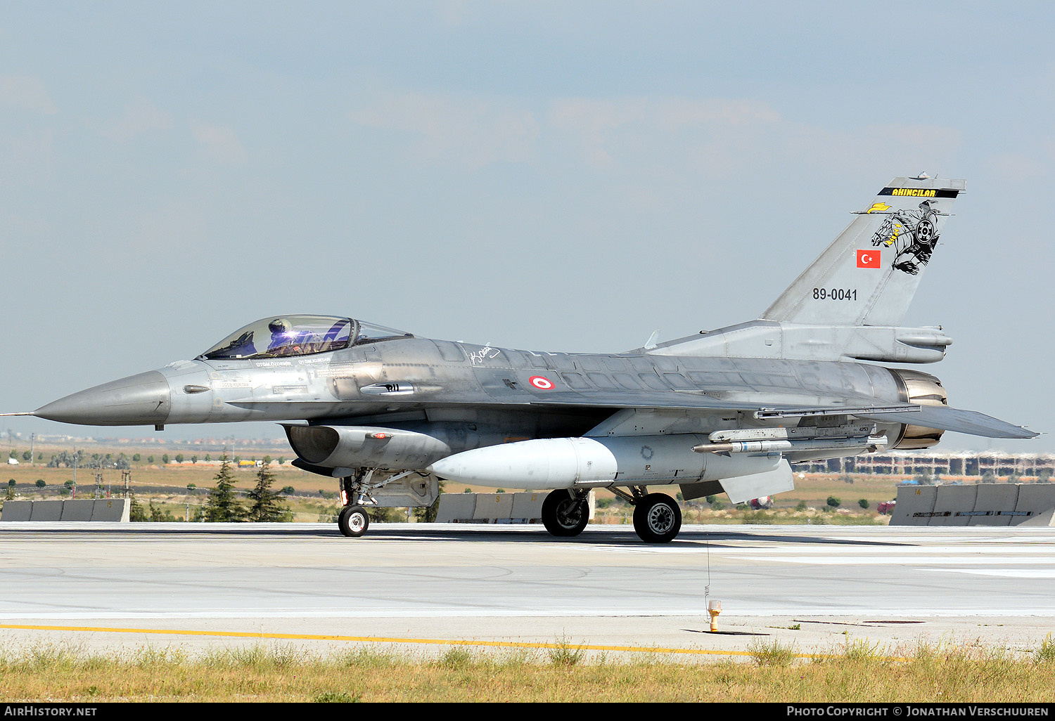 Aircraft Photo of 89-0041 | General Dynamics F-16C Fighting Falcon | Turkey - Air Force | AirHistory.net #262088