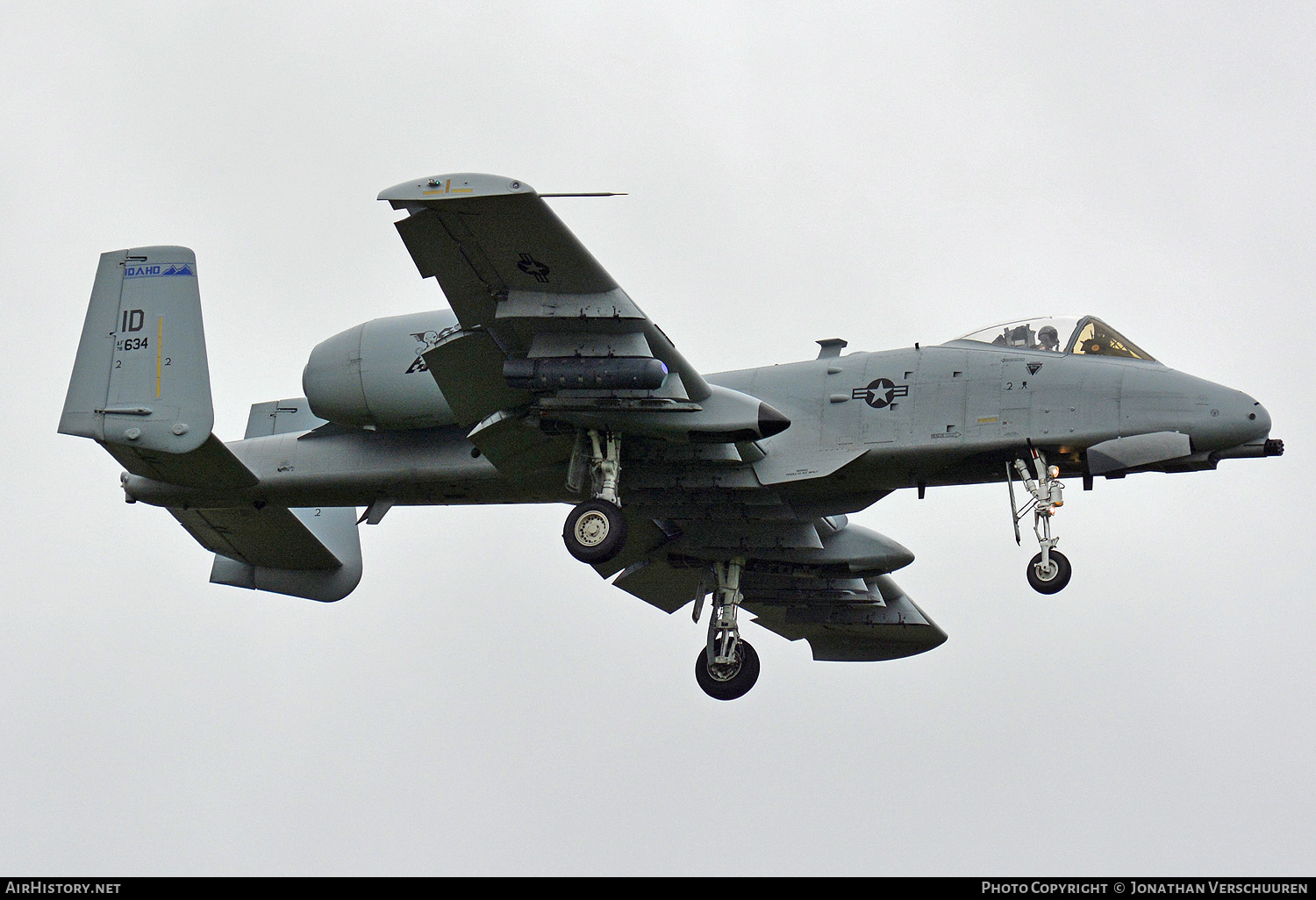 Aircraft Photo of 78-0634 / AF78-634 | Fairchild A-10C Thunderbolt II | USA - Air Force | AirHistory.net #262089