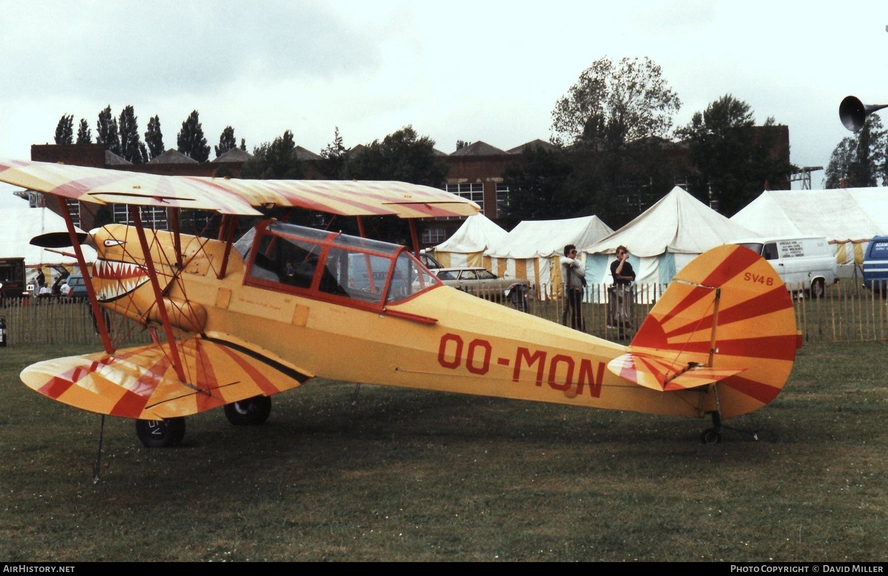 Aircraft Photo of OO-MON | Stampe-Vertongen SV-4B | AirHistory.net #262101