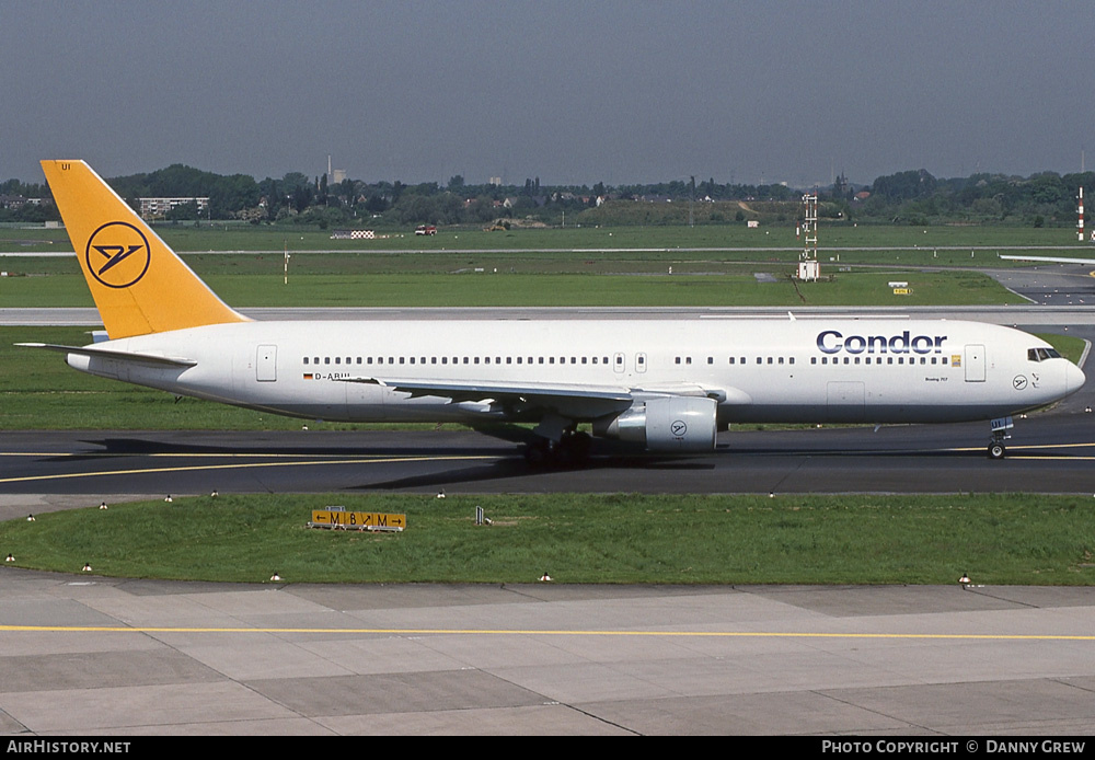Aircraft Photo of D-ABUI | Boeing 767-330/ER | Condor Flugdienst | AirHistory.net #262103
