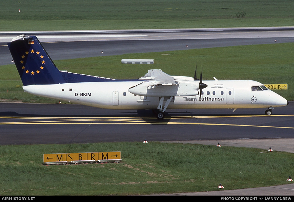 Aircraft Photo of D-BKIM | De Havilland Canada DHC-8-311 Dash 8 | Team Lufthansa | AirHistory.net #262105