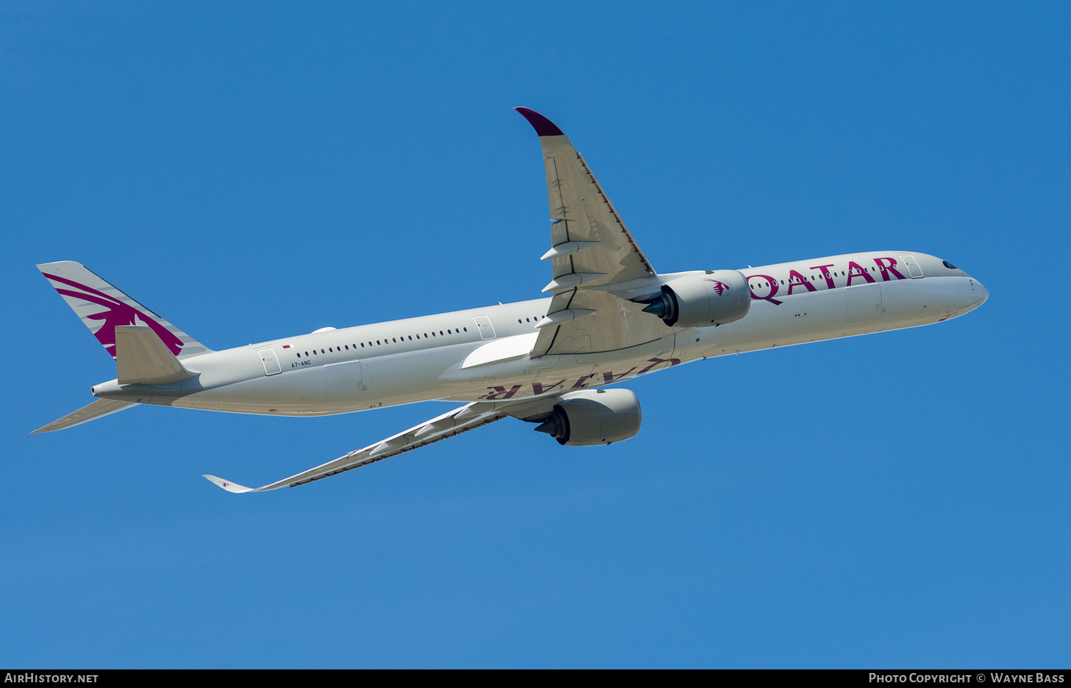 Aircraft Photo of A7-ANC | Airbus A350-1041 | Qatar Airways | AirHistory.net #262110