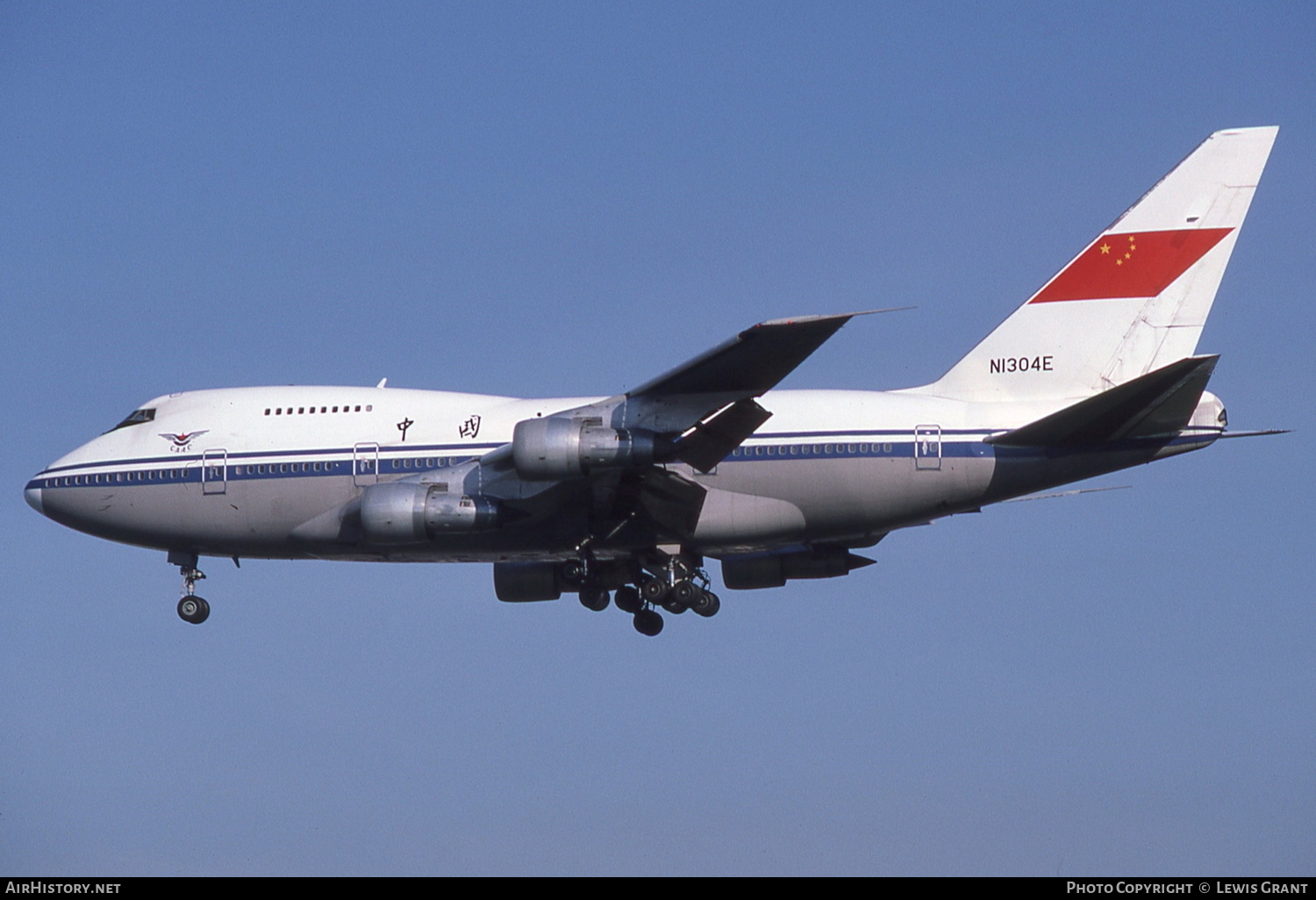 Aircraft Photo of N1304E | Boeing 747SP-J6 | CAAC - Civil Aviation Administration of China | AirHistory.net #262114