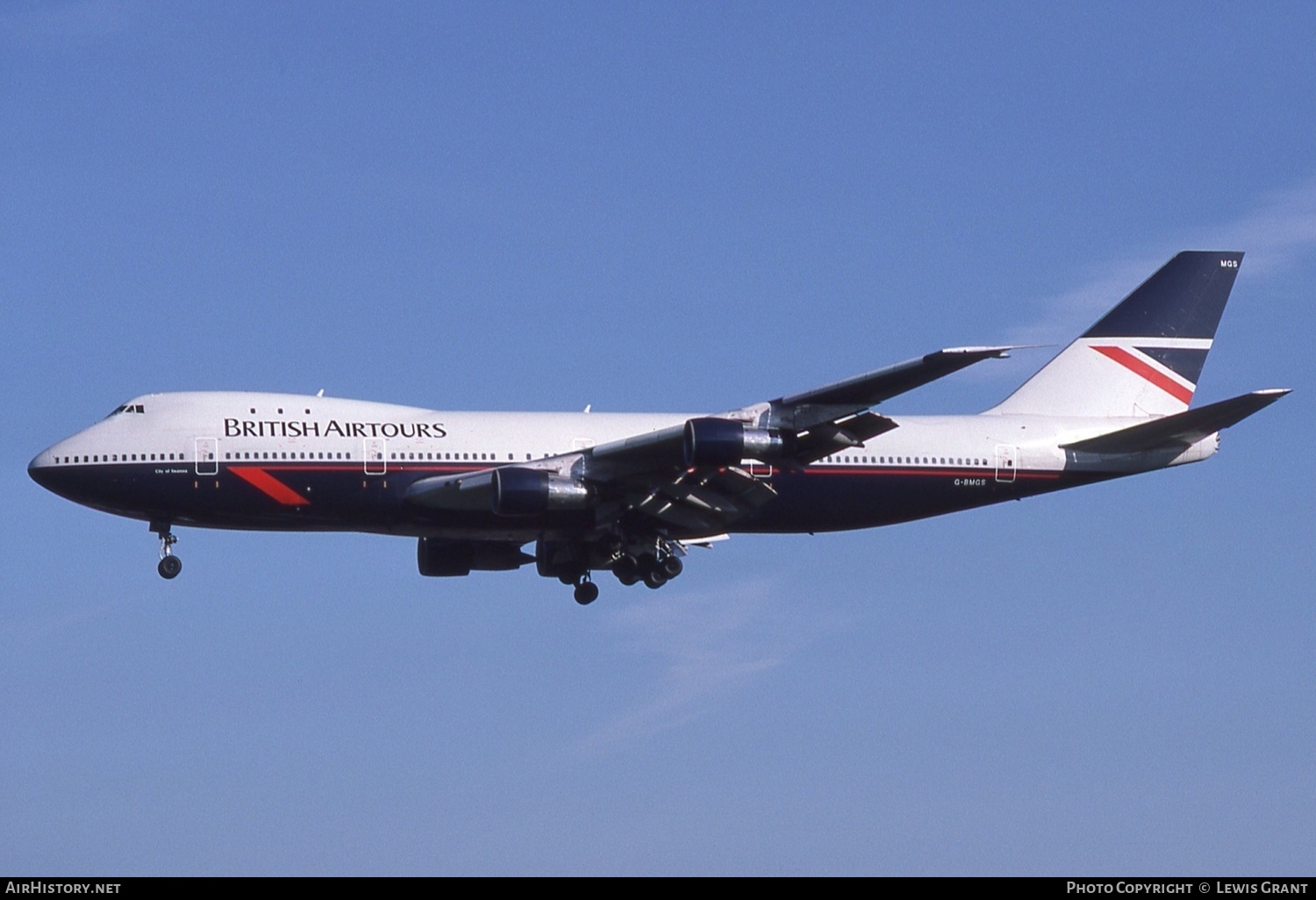 Aircraft Photo of G-BMGS | Boeing 747-283B | British Airtours | AirHistory.net #262116